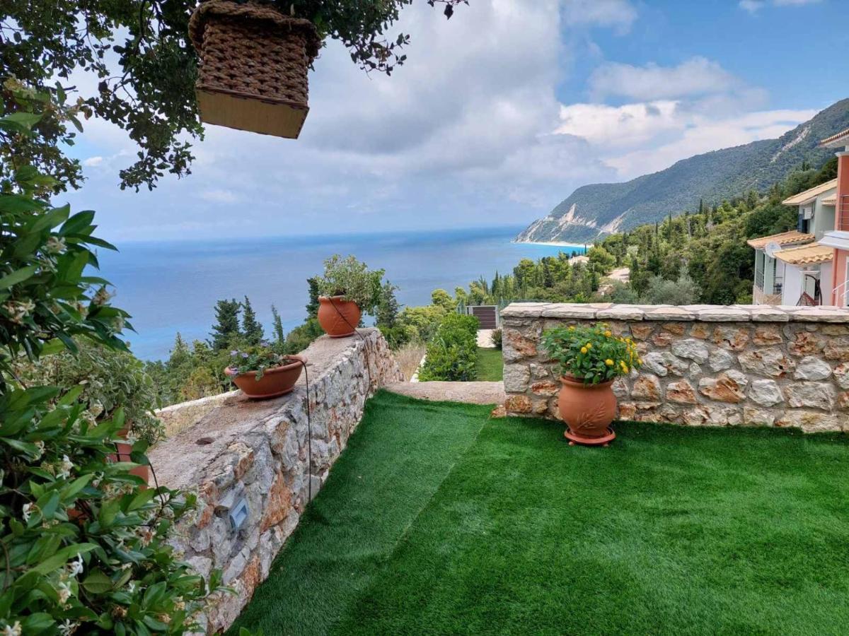 Villa Nereid Glafki - Enjoy Summer Sunsets Ayios Nikitas Luaran gambar